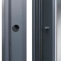 Входная дверь Барселона с зеркалом