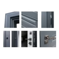 Входная дверь Барселона с зеркалом