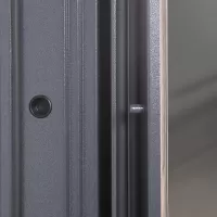 Входная дверь Беркут с зеркалом (Дуб галиф натуральный)