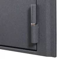 Входная дверь Беркут с зеркалом (Дуб галиф натуральный)