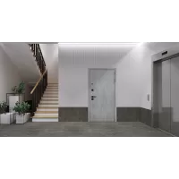 Входная дверь Дуэт Б с зеркалом