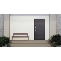 Входная дверь Дуэт с зеркалом