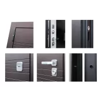 Входная дверь Дуэт с зеркалом