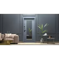 Входная дверь Гермес Неоклассика с зеркалом