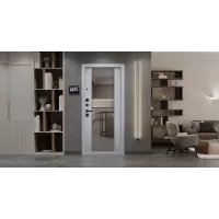 Входная дверь Лира с зеркалом