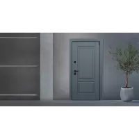 Входная дверь Гермес Неоклассика с зеркалом