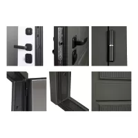 Входная дверь Scandi с зеркалом