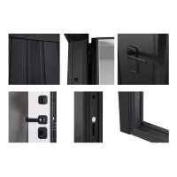 Входная дверь Solana с зеркалом