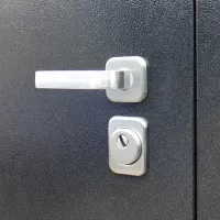 Входная дверь Спартак Б с зеркалом