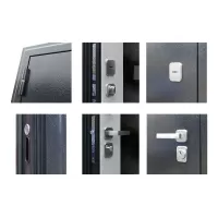 Входная дверь Спартак Б с зеркалом