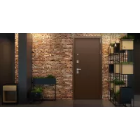 Входная дверь Спартак с зеркалом