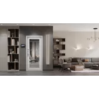 Входная дверь Спартак с зеркалом