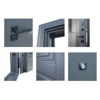 Входная дверь Ювентус с зеркалом