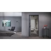 Входная дверь Ювентус с зеркалом