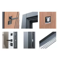 Входная дверь Velvet с зеркалом