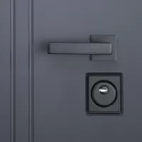 Входная дверь Вертикаль с зеркалом