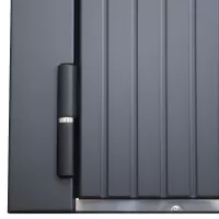 Входная дверь Вертикаль с зеркалом