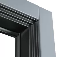 Входная дверь Вертикаль с зеркалом