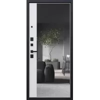 Входная дверь Вертикаль с зеркалом