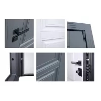 Входная дверь Гермес Неоклассика (Белы матовый)