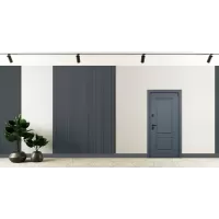 Входная дверь Гермес Неоклассика (Графит)