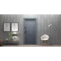 Входная дверь Гермес Неоклассика (Графит)