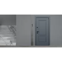 Входная дверь Гермес Неоклассика (Графит)