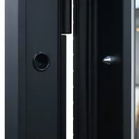 Входная дверь Ньюкасл с зеркалом