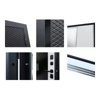 Входная дверь Ньюкасл с зеркалом