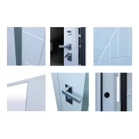 Входная дверь Эверест с зеркалом