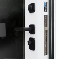 Входная дверь Ливерпуль с зеркалом