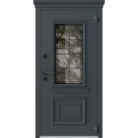 Входная дверь AG6156 7024 (Белый камень 9016)