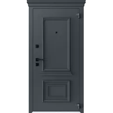 Входная дверь AG6016 7024 (Белый камень 9016)