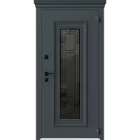 Входная дверь AG6044 7024 (Белый камень 9016)