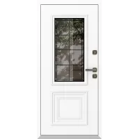 Входная дверь AG6156 8019 (Белый камень 9016)