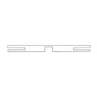 Добор TЕЛ. 100мм ТВ - Дуб табак