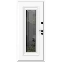 Входная дверь AG6044 7024 (Белый камень 9016)