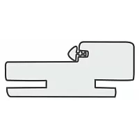 Короб с упл. TЕЛ. ТВ - Капучино