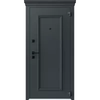 Входная дверь AG6003 7024 (Белый камень 9016)