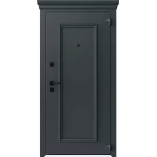 Входная дверь AG6003 7024 (Белый камень 9016)