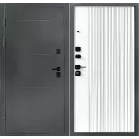 Входная дверь Форпост Монблан белый софт