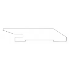 Плинтус Дубрава - Белый глянец