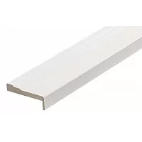 Наличник фигурный ТВ - Белый матовый ПП