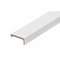 Наличник TЕЛ. - Белый матовый ПП