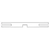 Добор 150мм ТВ - Белый матовый ПП