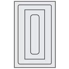 Декор №1 ТВ - Слоновая Кость Патина Золото