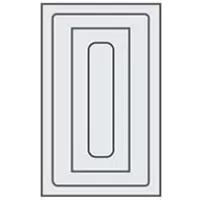 Декор №1 ТВ - Слоновая Кость Патина Серебро